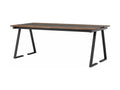Domopure dining table 90x200 cm black. GEZR12730