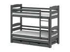 Decohaute BB001 Bunk Beds 80x160 cm Graphite CVMH42628
