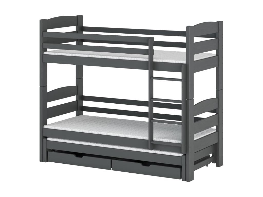 Decohaute BB001 Bunk Beds 80x160 cm Graphite CVMH42628