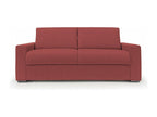 Domopure Canapé convertible matelas h20 en tissu imperméable T03 200 cm mat- 140x197 rouge RWPP53082