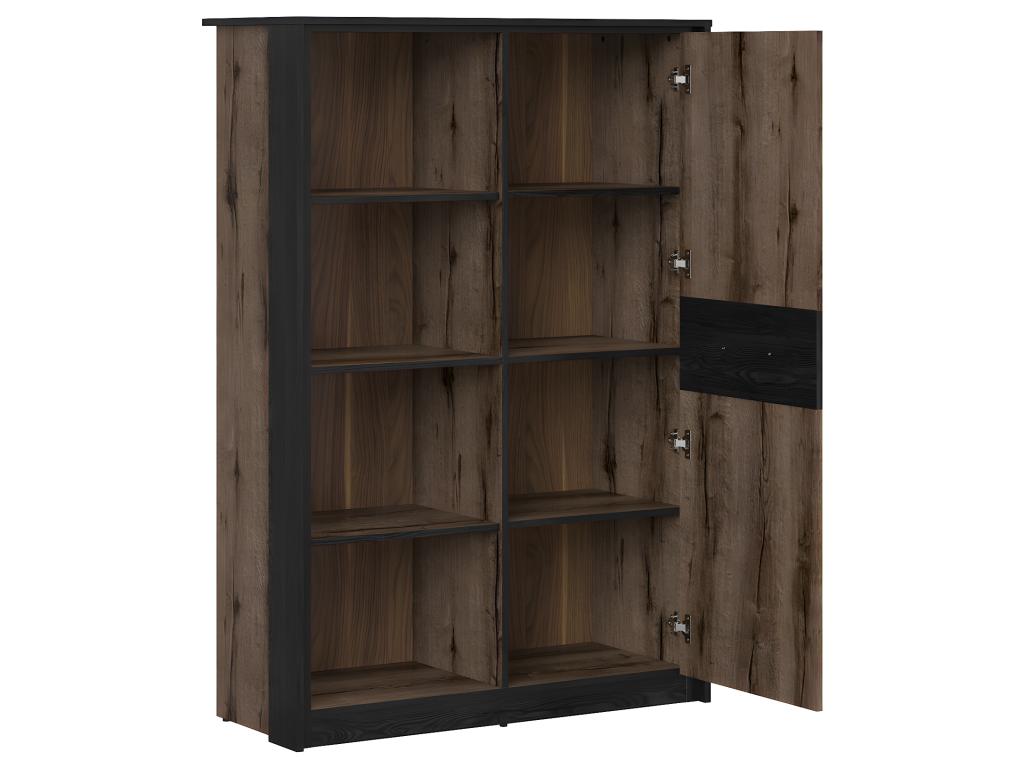 Bibliothèque 1 porte Romane Bois YBJH89370