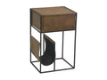 Table porte-revue en cuir JFNX62269