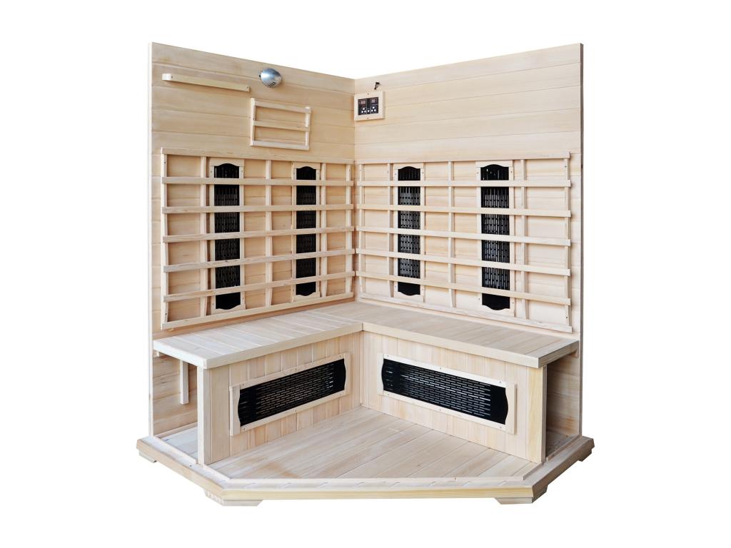 Cabine sauna luxe infrarouge 3/4 places AJMO42674