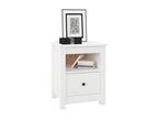 Tables de chevet 2 pièces Blanc 40x35x49 cm Bois de pin massif LGLD24881