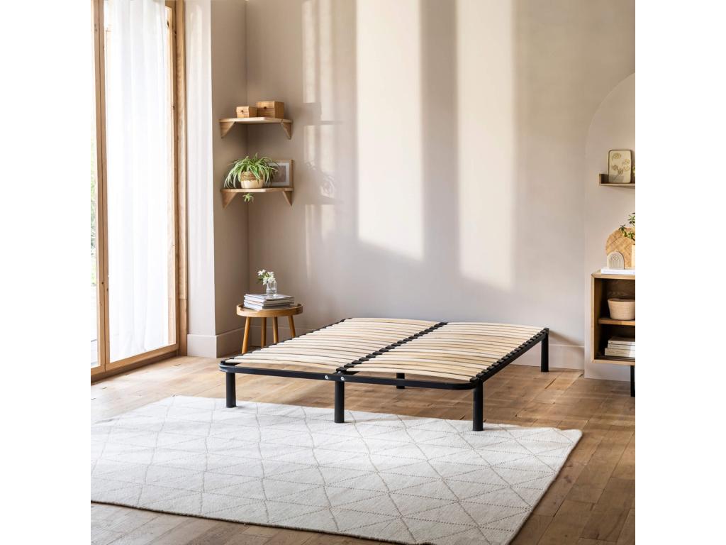 Decohaute metal bed frame 140x190 RLXQ06596