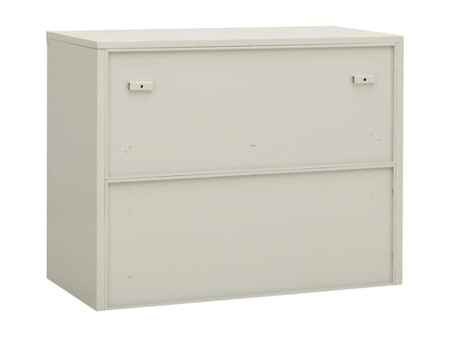 Armoire de bureau Gris clair 90x40x70 cm Acier QUXQ47605