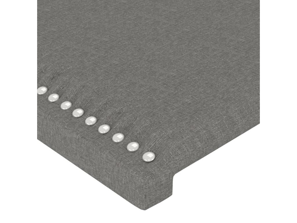 Dark Grey LED Headboard 83x16x78/88 cm Fabric JJGX19613