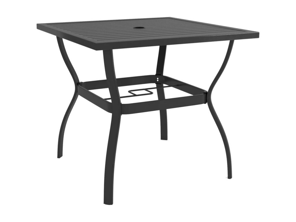 Ensemble à manger de jardin 5 pcs textilène et acier JANW05557