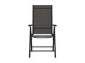 Chaises de jardin pliables 6 pcs Textilène Noir 2 AQVS60423