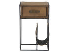 Table porte-revue en cuir JFNX62269