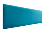 Decohaute Smooth Velvet Headboard 135x50 for 120/135/140 Beds - Light Blue DRAV94523