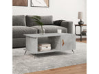 Concrete grey coffee table 90x50x40 cm engineered wood NJHS93850