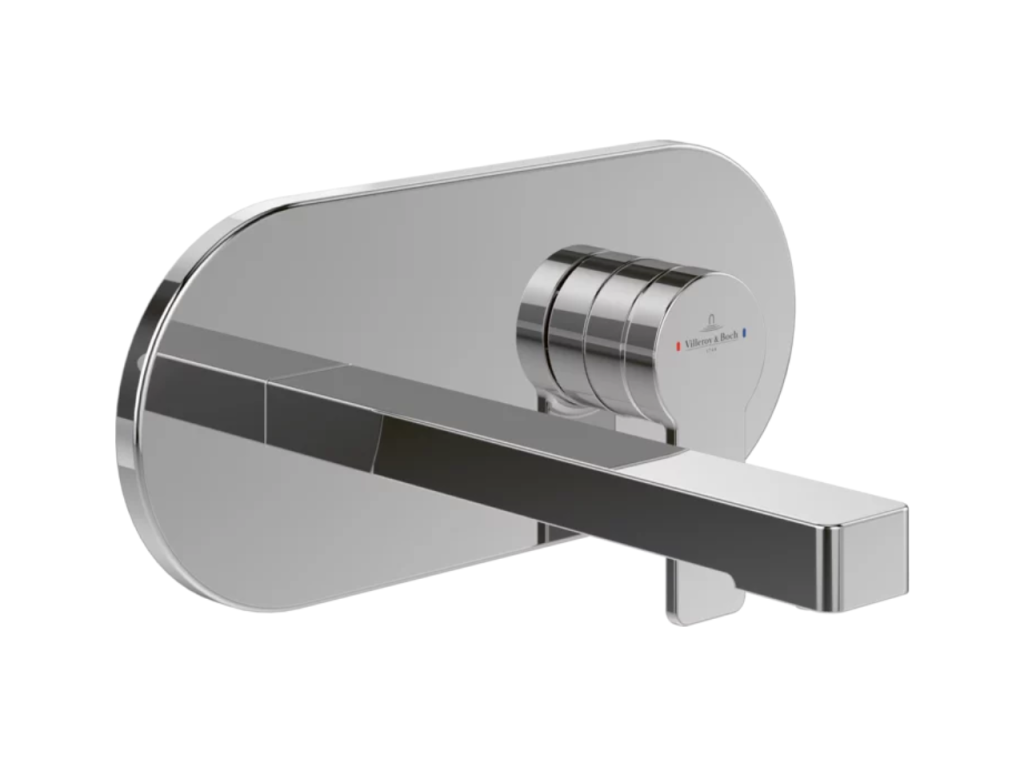 Decohaute ET BOCH Architectura wall-mounted basin mixer with Decohaute Open waste Decohaute JDPN47532