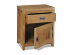 Table de chevet teck massif 40x30x50 cm EBNZ09888