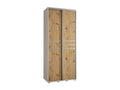 Domopure 10 Sliding Door Wardrobe 235.2/100/60 2 Doors QUVZ90539