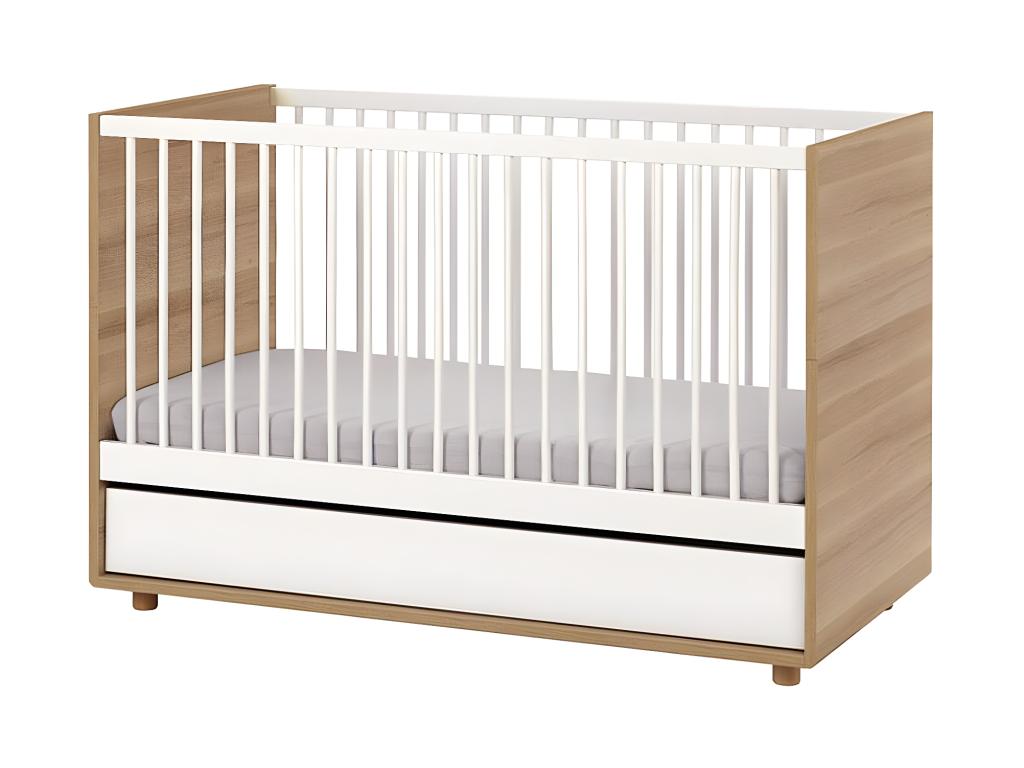 Evolve Convertible Baby Cot - Wood APCV49358