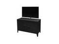 Meuble TV en métal Industriel Black - Noir - L 100 x l 40 x H 53 cm LDJZ20424
