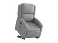 Light grey fabric electric recliner IRUG39547