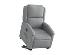 Light grey fabric electric recliner IRUG39547