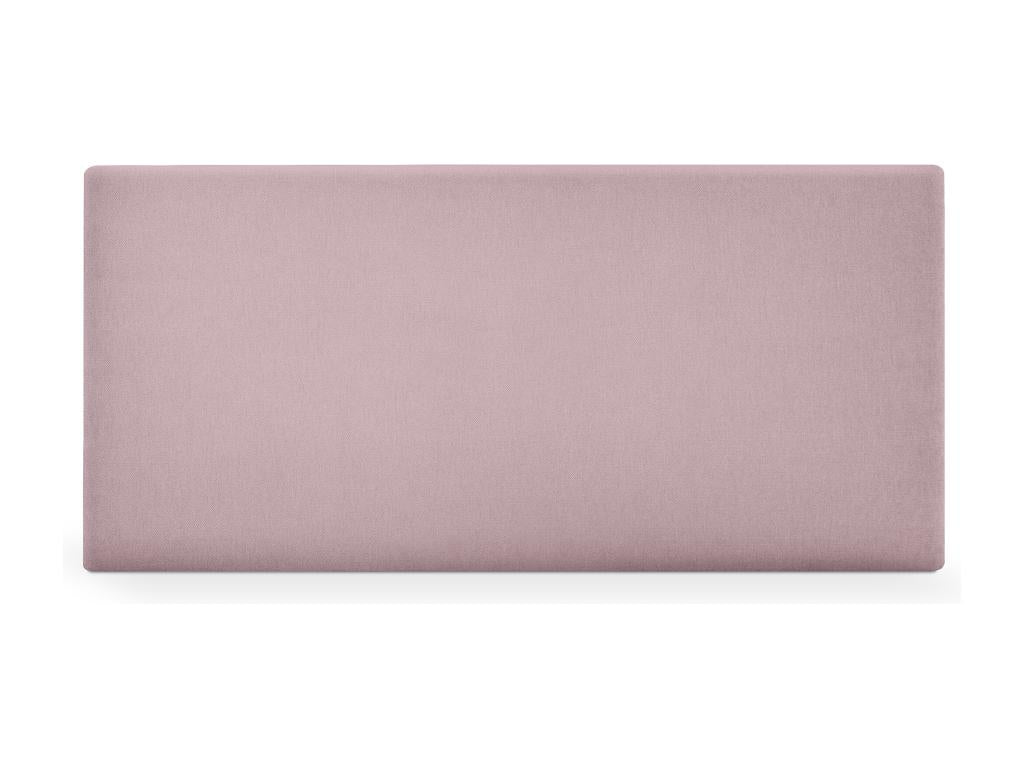 Domopure Aqualine Smooth Fabric Headboard 95x50cm for 90cm Beds - Salmon ZWBE11572