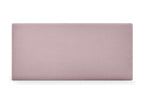 Domopure Aqualine Smooth Fabric Headboard 95x50cm for 90cm Beds - Salmon ZWBE11572