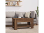 Coffee table, brown oak, 101x49x52 cm, engineered wood, EEGM60784
