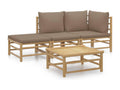 Decohaute SHKS88405 4-piece garden furniture set with cushions