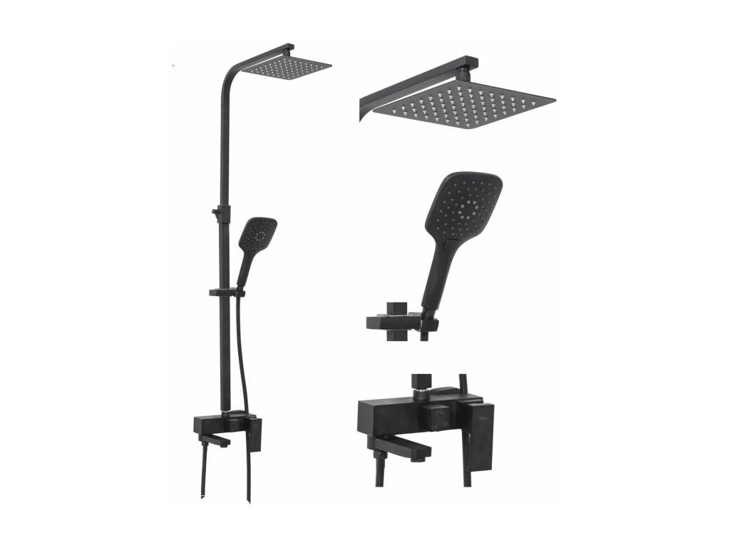 Domopure de DOUCHE Domopure FORT BLACK MAT TCBH40898