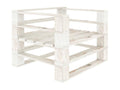 White wooden garden pallet chair 80x67.5x60.8 cm 02 0011872 SOLH52129