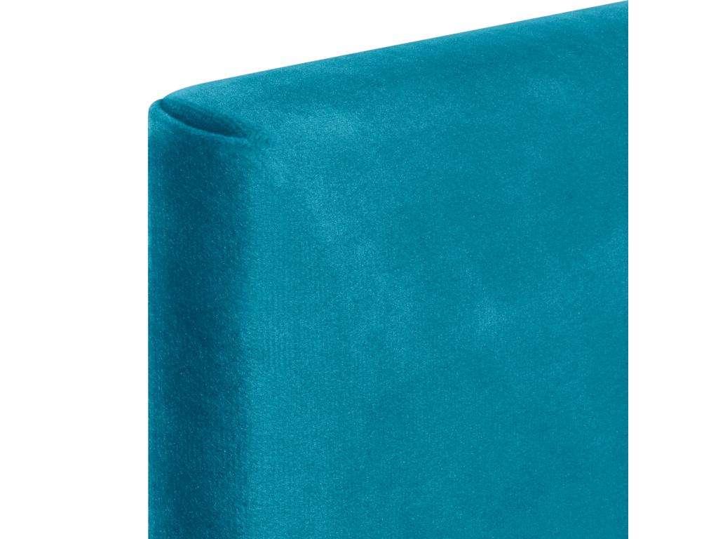 Decohaute Smooth Velvet Headboard 135x50 for 120/135/140 Beds - Light Blue DRAV94523