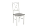 Victorville 174 Chair, White - Light Grey, 91x43x40cm, Upholstered, Wooden, HOZU53358