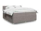 Domopure bed base with Domopure mattress 200x200 cm Fabric NEEK75639