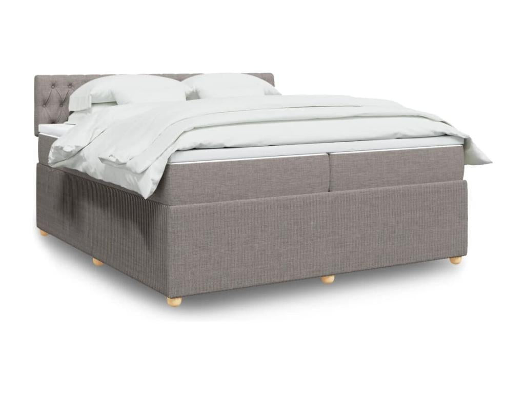 Sommier à Domopure de lit avec matelas Domopure 200x200 cm Tissu NEEK75639