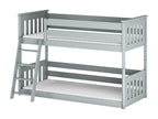 Domopure BB014 Bunk Beds 80x190 cm Grey WQKG75183