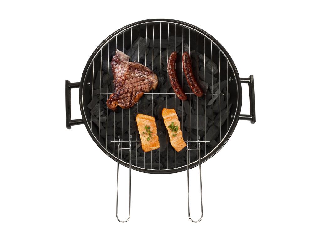 Decohaute Charcoal Barbecue 41cm Red/Black - doc172r ERDO01761