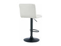 Tabouret de bar chaise métal crème 46x47x94 cm 10 0005330 EYHK11842