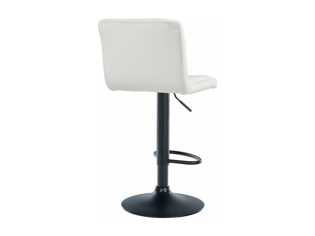 Tabouret de bar chaise métal crème 46x47x94 cm 10 0005330 EYHK11842
