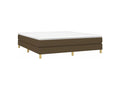 Chicyla bed base with dark brown mattress 160x200 HECQ54178