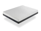 Matelas 150x180 Decohaute Epaisseur 25 CM Dehoussable ergonomique hybride et respirant- Fermeté 3/5 Moyenne XGTW40101